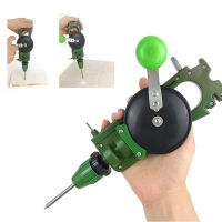 Manual Drill DIY Woodworking Portable Hand Drill Bits DIY Tool Glass Tile Hand Drilling Machine Multifunctional Cutting Holder