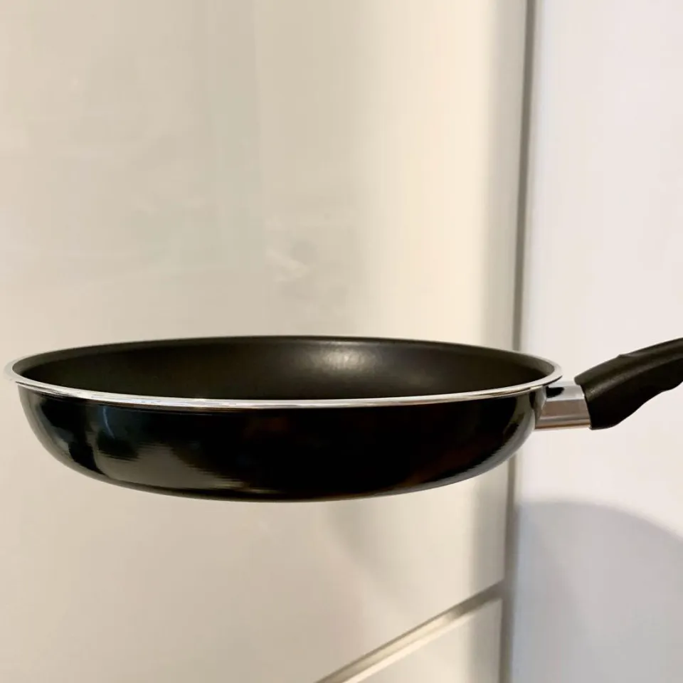 KAVALKAD Frying pan, black, Height: 2 Diameter: 11 - IKEA