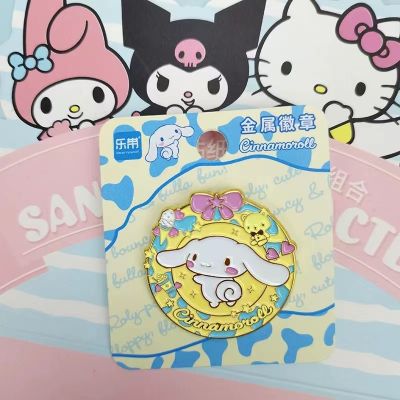 Sanrio เข็มกลัด ลายการ์ตูนคุโรมิน่ารัก พรีเมี่ยม diy อุปกรณ์เสริม สําหรับนักเรียน