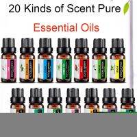 【CW】 20 Kinds of Scent Pure Essential Oils Diffuser Oils Lavender Tea Tree Lemon Rose OCEAN SANDAL WOOD Eucalyptus CHERRY BLOSSOMS