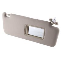 Car Sunshield Sunvisor with Mirror Interior Sun Visor Beige for 4RUNNER 2010-2023 74320-35A91-B1