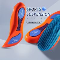 【YF】 New Sports Elasticity Insoles For Shoes Sole Technology Shock Absorption Breathable Running Feet Orthopedic insoles