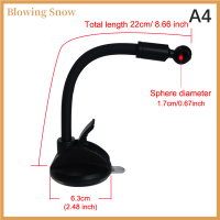 Blowing พลาสติกรถ telescopic Long ARM Bracket Ball suction CUP BASE การสนับสนุนโทรศัพท์มือถืออัตโนมัติ