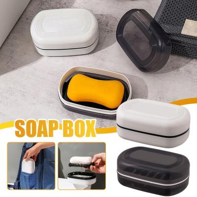 Lid Container HolderLid Soap Container Waterproof Soap Dish Soap Case