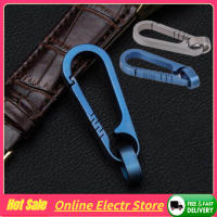 【Hot Sale】Lightweight Titanium TC4 Keychain Backpack Hanging Buckle Outdoor Carabiner 1 Pc