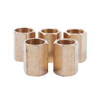 5Pcs 1/4 Inch BSP Female Thread Straight Pneumatic Connector Joint Adapter