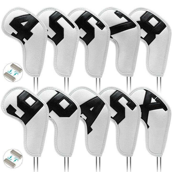 7-10pcs-new-magnetic-closure-golf-iron-head-cover-set-10pcs-wedge-cover-number-4-9-aspx-gradients-colorful-white