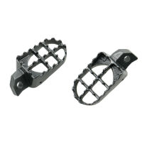 Grey Dirt Bike Foot Pegs For Kawasaki KDX220 1995-06 KDX250 KX125 KX250 1991-96