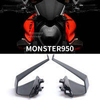 Monster950 Monster937มอเตอร์ไซค์ปีกแอโรไดนามิกสปอยเลอร์สำหรับ DUCATI Monster 937 SP Plus 950สัตว์ประหลาด2021 2022 2023