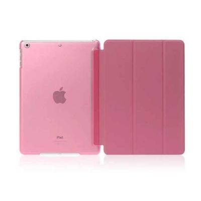 Case cool cool เคสไอแพดแอร์ 2 iPad Air 2 Magnet Transparent Back case (Pink/สีชมพู)