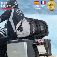 [hot]KEMIMOTO Motorcycle Bag Waterproof PVC Tail Bags Reflective Tail Duffle Bag Saddle Dry Luggage Outdoor Bag For  BMW For Yamaha