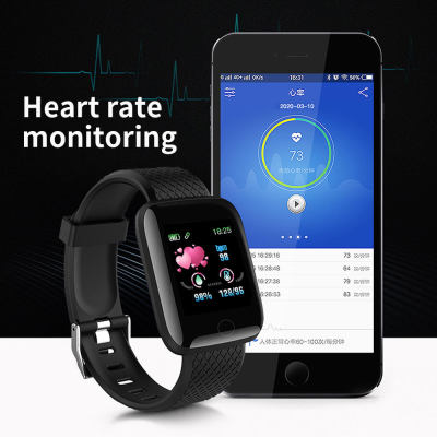 [จัดส่งในไทย! 2-3 วันถึง] SKMEI 116Plus/ Series 7 นาฬิกาข้อมืออัจฉริยะ กันน้ำ Ip67 วัดอัตราการเต้นหัวใจ