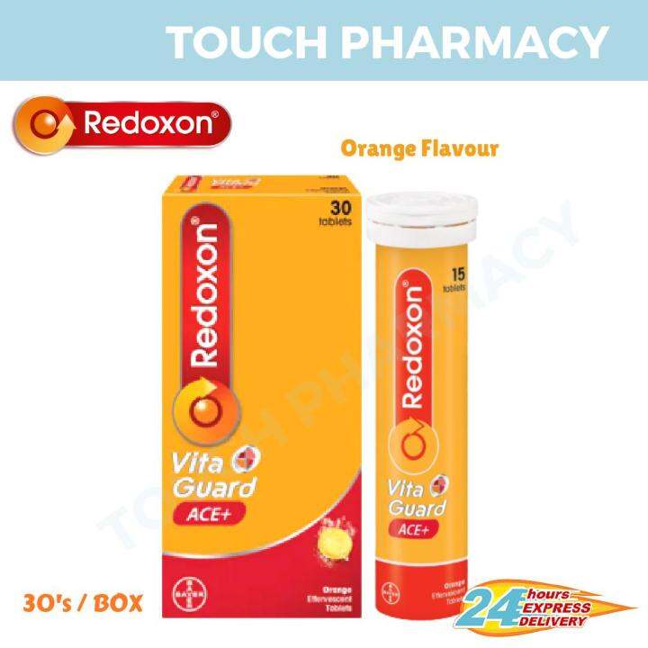 Redoxon Vita Guard Eff Orange Tab 30s Box Lazada