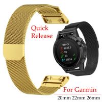 HOT QPAPSLOWPAH 607[HOT W] Garmin Fenix 6x Pro สายนาฬิกา Garmin Fenix 6x Pro สายนาฬิกาข้อมือ-สายรัดแม่เหล็ก-Aliexpress