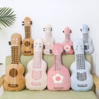 【CW】 guitar pillow stuffed plush musical instrument ukulele toy kids toys birthday gift for child