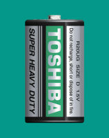 ถ่าน Toshiba Size D - R20 (ขนาดใหญ่) 1.5V จำนวน 2ก้อน (สินค้าพร้อมส่ง) SUPER HEAVY DUTY SIZE D  แพค 2 ก้อน ถ่านNEO ถ่านไฟฉาย