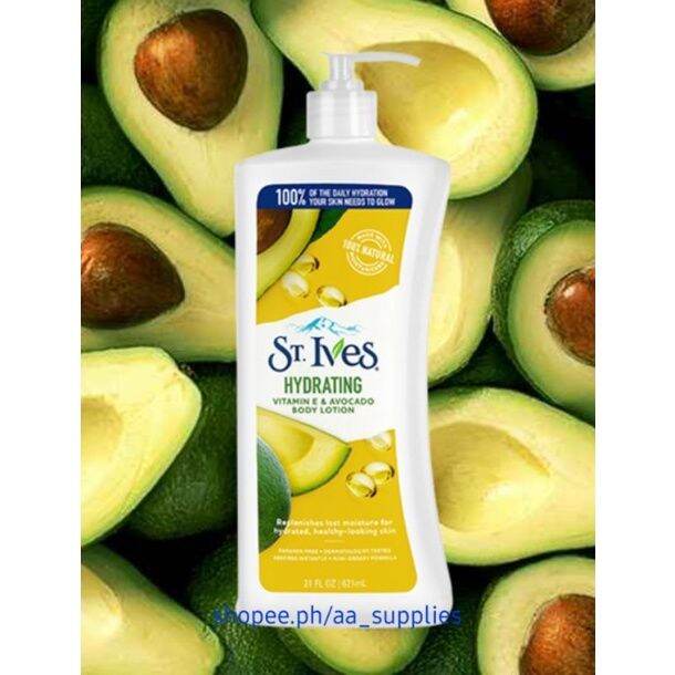 ST. IVES BODY LOTION 621ML Lazada PH
