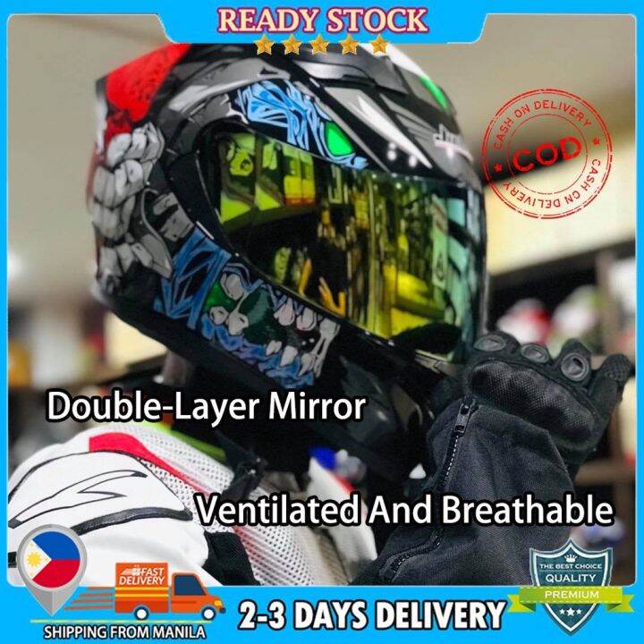 ICC certification JIEKAI helmet motorcycle full face helmet dual visor