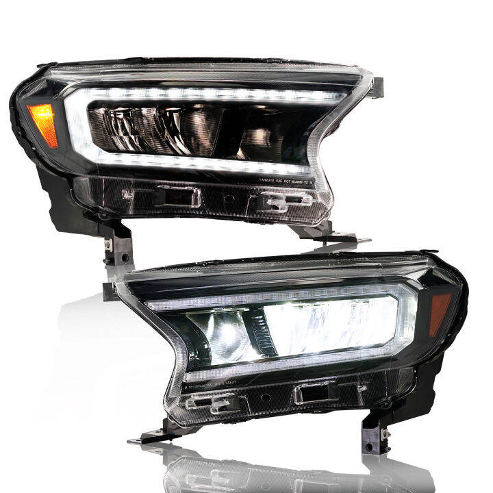 Ford Ranger Pair LED Headlight/20152020 Model/Head Lamp/Front Light