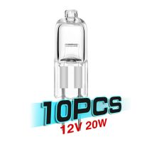 The cheapest! 10pcs/lot Hot Sale Super Bright Halogen Light G4 12V 20W g4 Tungsten Halogen Bulb Lamp Lighting Light Bulb