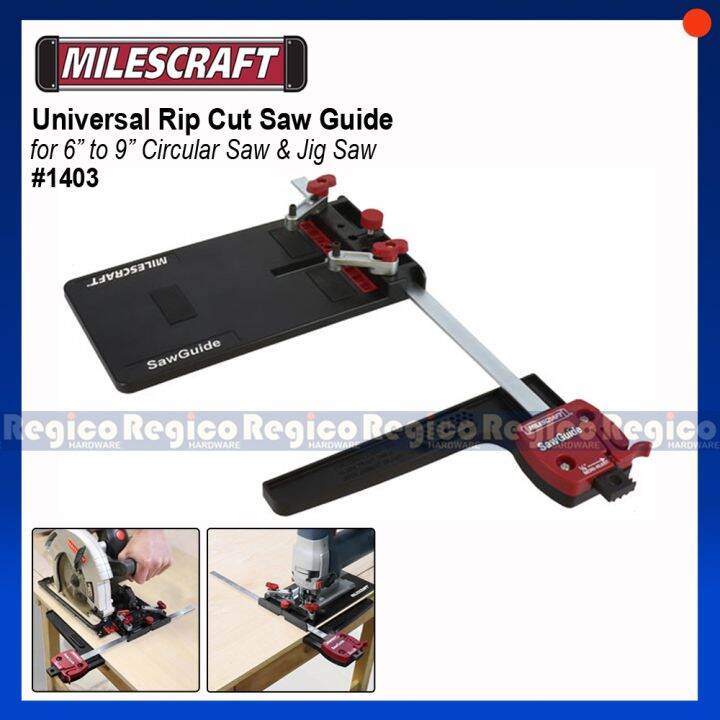☸Milescraft Universal Rip Cut Saw Guide for 6 to 9 inches Circular Saw