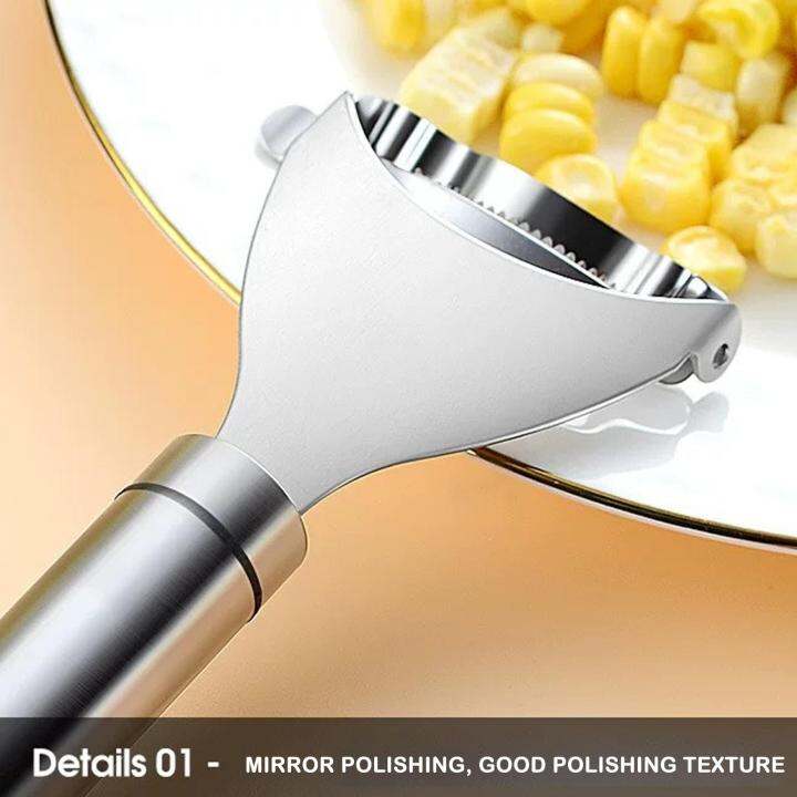 Stainless Steel Corn Grinder Corn Kernel Rotary Separator Manual