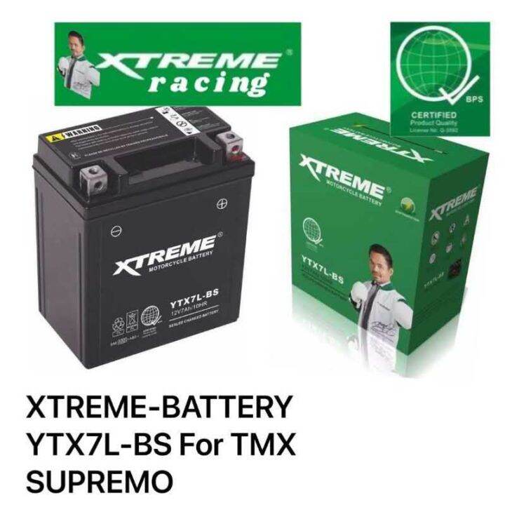 tmx 125 battery size