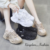 Kingdom_Fashion ยอดนิยม รองเท้าผู้หญิง รองเท้าผ้าใบ รองเท้าสุขภาพ รองเท้าแฟชั่น B96F01Q 37Z230912