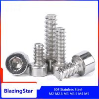 【cw】 304 Socket Screw M2.6 M3.5 M4 M5 Hexagon Cap Screws 1