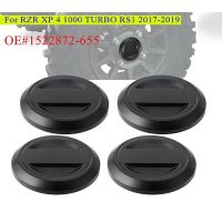 4 Pcs Wheel Tire Rim Hub Center Cap Cover for 2017+ RZR XP XP4 RS1 1000 Turbo / Center 1523994-655