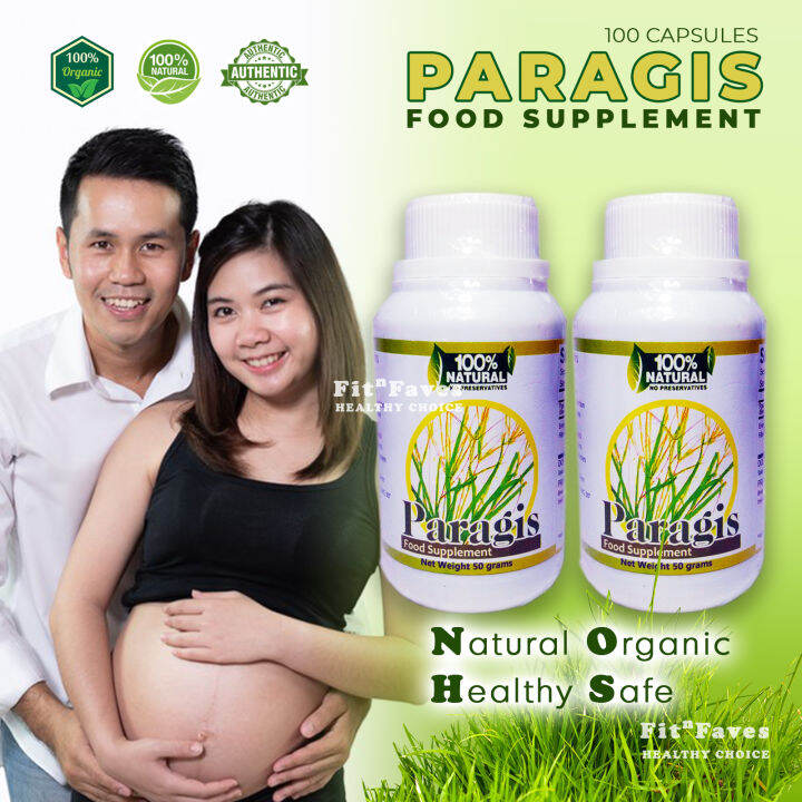 PARAGIS Original SET of 2 Natural Organic Herbal Food Supplement Sperm