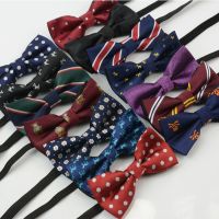 Mal formal business meeting fashion personalized childrens bow tie boys trendy small childrens dot wave performance bow tie Boys Clothing