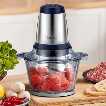 Bear Food Chopper 2L Multifunctional Electric Large-capacity Stir-Fried  Minced Meat (QSJ-C03F1) 