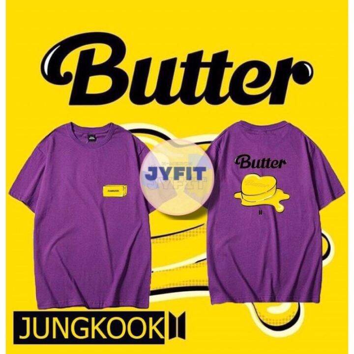 COD 🇵🇭 BUTTER (BTS JUNGKOOK ) 100 Tshirt Lazada PH