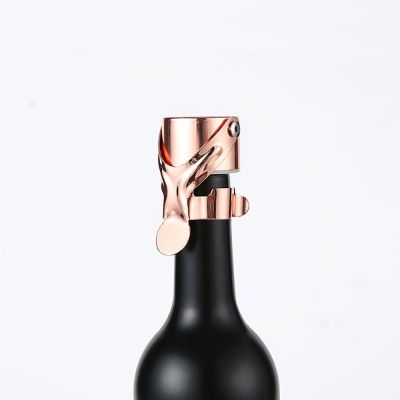 OAK 2 pcs สีเงินสีโรสโกลด์ จุกไวน์แดง 3.75นิ้วค่ะ เหล็กไร้สนิม จุกปิดขวดไวน์แดงสแตนเลส สวยงามสวยงาม จุกขวดไวน์แดง บาร์บาร์บาร์