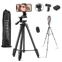 Mobile Phone Tripod Lightweight Camera Photography Tripod with Phone Holders Bluetooth Remote Carry Bag for Xiaomi HUAWEI iPhone