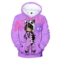 2023 New2023 Kawaii ใหม่ล่าสุด3D Aphmau Hoodies เสื้อผู้ชายผู้หญิง Plus ขนาด Hoodie แฟชั่นฤดูใบไม้ร่วง3D การ์ตูน Y2K เด็กผู้หญิง Pullovers Coat