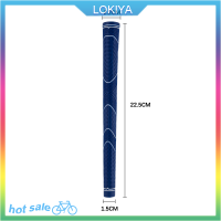 LOKIYA 1pcs 22.5*2.2cm Rubber JUNIOR Golf Grip สำหรับเด็กฝึกเหล็กพัตเตอร์ Club Handle Rubber Anti-Skid