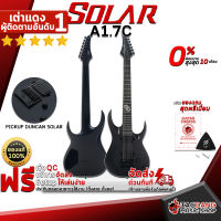 ทักแชทรับส่วนลด 500.-MAX กีต้าร์ไฟฟ้า Solar A1.7C สี Carbon Black Matte - Electric Guitar Solar A1.7C Carbon Black Matte ,ฟรีของแถมครบชุด ,พร้อมSet Up&amp;QCเล่นง่าย เต่าเเดง