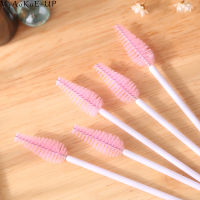 1000 pcslot Wholesale 19 colors Mix Disposable Water Drop Shape Eyelashes Brush Eyelash Extension Mascara Wand Applicator