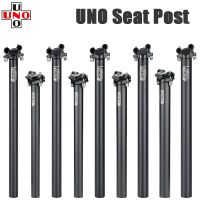 UNO Ultralight Bicycle Seatpost Aluminum MTB Road Mountain Bike Seat Post Seat Tube 25.4/27.2/28.6/30.9/31.6x350/400mm Bicycle