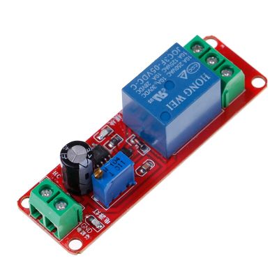 Ne555 Timer Switch โมดูลปรับได้โมดูลรีเลย์หน่วงเวลา12V Delay Relay Shield 0 ~ 10S Ac 0 ~ 250V 10a Max.