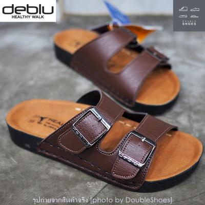 รองเท้าแตะเพื่อสุขภาพ ผู้ชาย Deblu รุ่นM4501 สีน้ำตาลไซส์ 39-44(#39)
