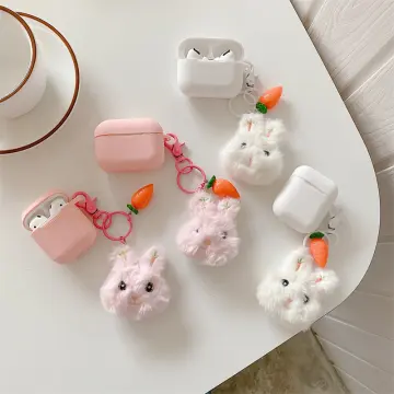 3D Cute Earphone Case for Airpods Case Cartoon Knitted plush Cover for  Apple Airpods 2 Case Bear Teddy Dog Rabbit Earpods Case - Price history &  Review