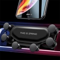 Car Phone Holder Universal Gravity Air Vent Mount Clip Support Smartphone  For iPhone 11 Max Pro XS MAX  Suporte Celular Carro Car Mounts