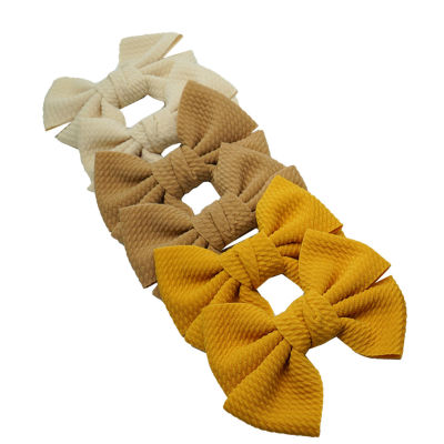 40pcslot 4" Baby Girls Hair Bows With Alligator Clips for Toddlers Kids Teens Girls Hair Barrettes 20 Colors In Pairs Hairclips