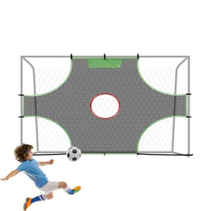 target-net-for-football-1-3-5-hole-detachable-soccer-goal-trainer-netting-football-training-equipment-for-throwing-accuracy-enhancing-for-garden-backyard-playground-liberal