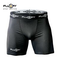 FLUORY fire base sports tight shorts for men and women quick-drying elastic fitness training running leggings anti-wear shorts