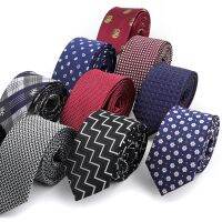 【cw】 New Men 39;s Tie 6CM Floral Dot Classic Neck Ties Leisure Fashion Polyester Necktie