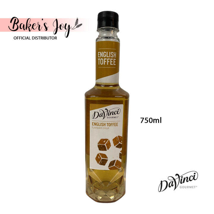 DaVinci English Toffee Flavoured Syrup Lazada PH